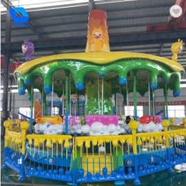 Mini tragbare Freizeitpark-Karussell-/Unterhaltungs-Kinderkarussell-Fahrfarbe besonders angefertigt