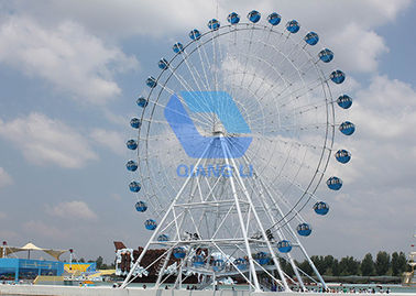 Rummelplatz-Riesenrad-kundenspezifisches elektrisches Beobachtungs-Riesenrad Qiangli-Marken-88m