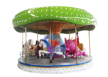 12 Höhen-Farbe der Sitzkinderkarussell-Fahrt4.8m besonders angefertigt für Vergnügungspark