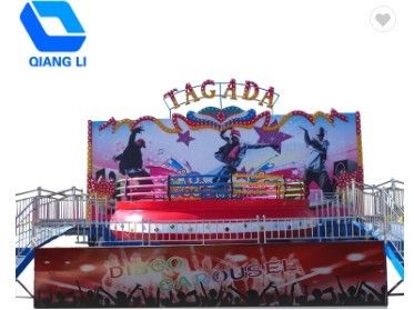 Spaß-Karnevals-Freizeitpark reitet Disco Tagada-Drehscheibe Funfair-Fahrten auf Anhänger