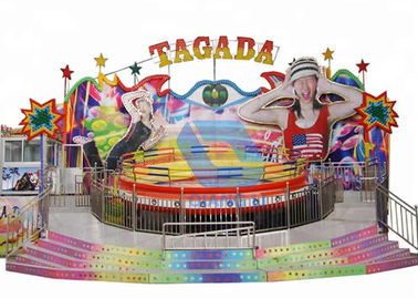 China Spaß-Karnevals-Freizeitpark reitet Disco Tagada-Drehscheibe Funfair-Fahrten auf Anhänger usine